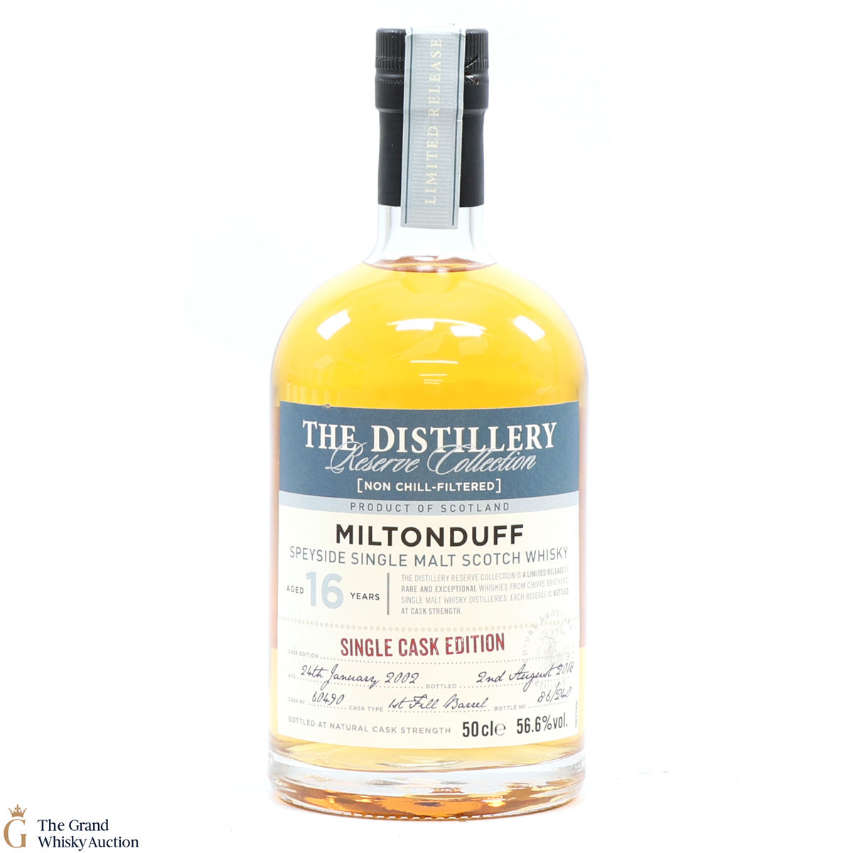 Miltonduff - 16 Year Old #60490 - Distillery Reserve 50cl