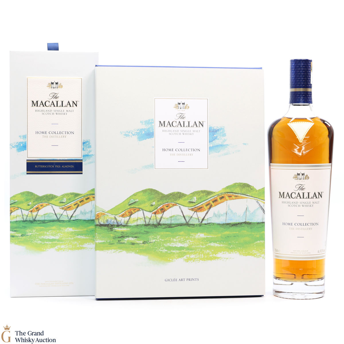 Macallan - Home Collection - The Distillery (1x70cl) & Giclee Art Prints
