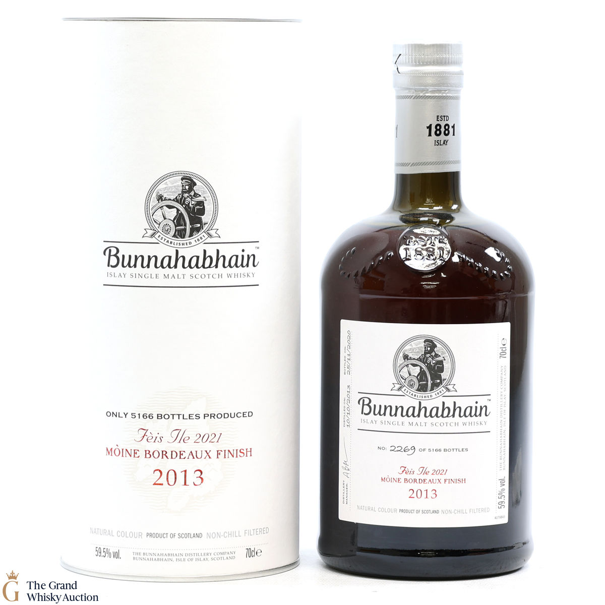Bunnahabhain - Moine Bordeaux Finish 2013 - Feis Ile 2021