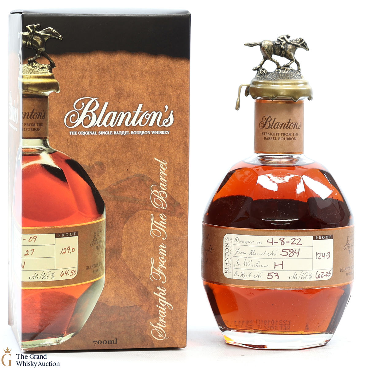 Blanton’s - Straight From The Barrel - Cask Strength 62.25%