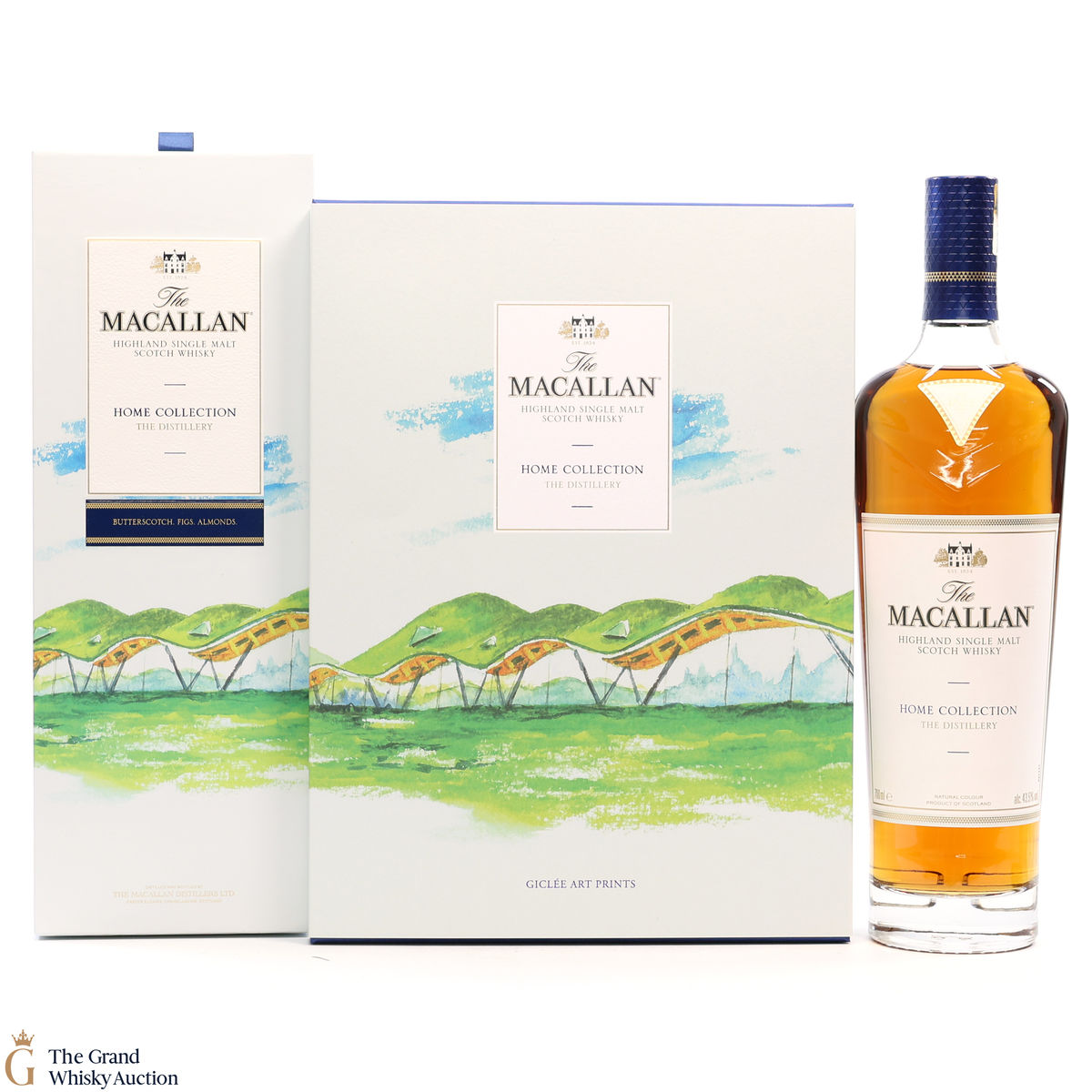 Macallan - Home Collection - The Distillery (1x70cl) & Giclee Art Prints