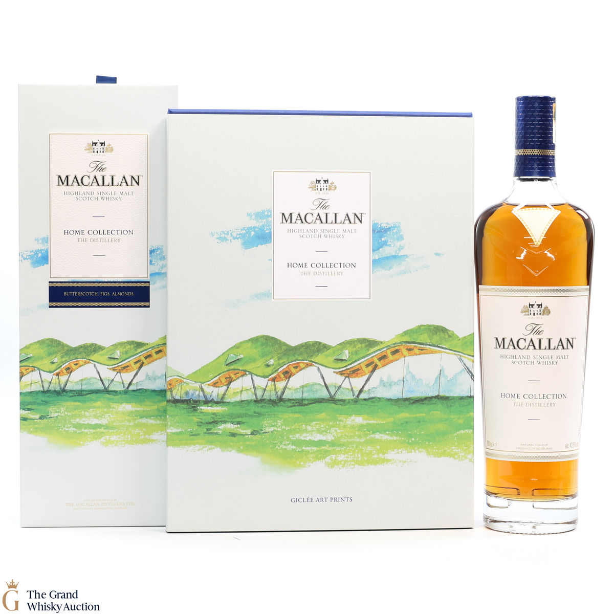 Macallan - Home Collection - The Distillery (1x70cl) & Giclee Art Prints