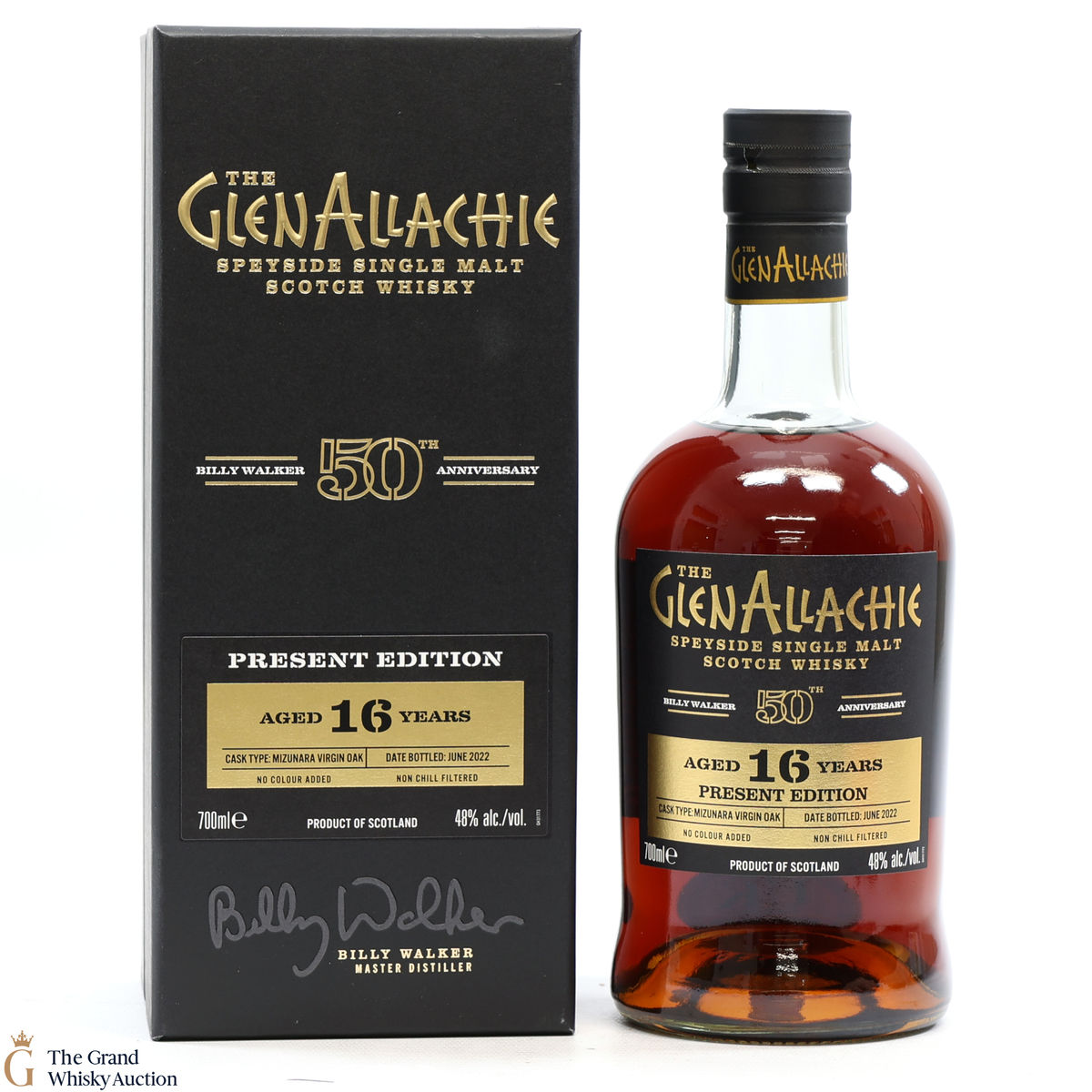Glenallachie - 16 Year Old - Billy Walker 50th Anniversary - Present Edition