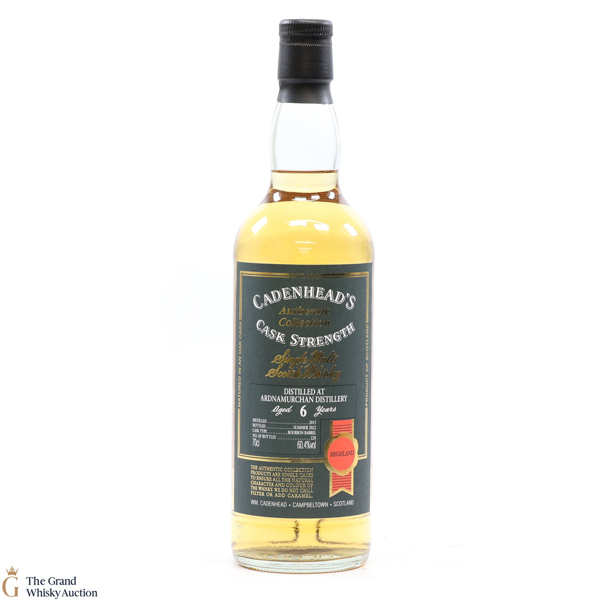 Ardnamurchan - 6 Year Old 2015 Cadenhead's Cask Strength 2022
