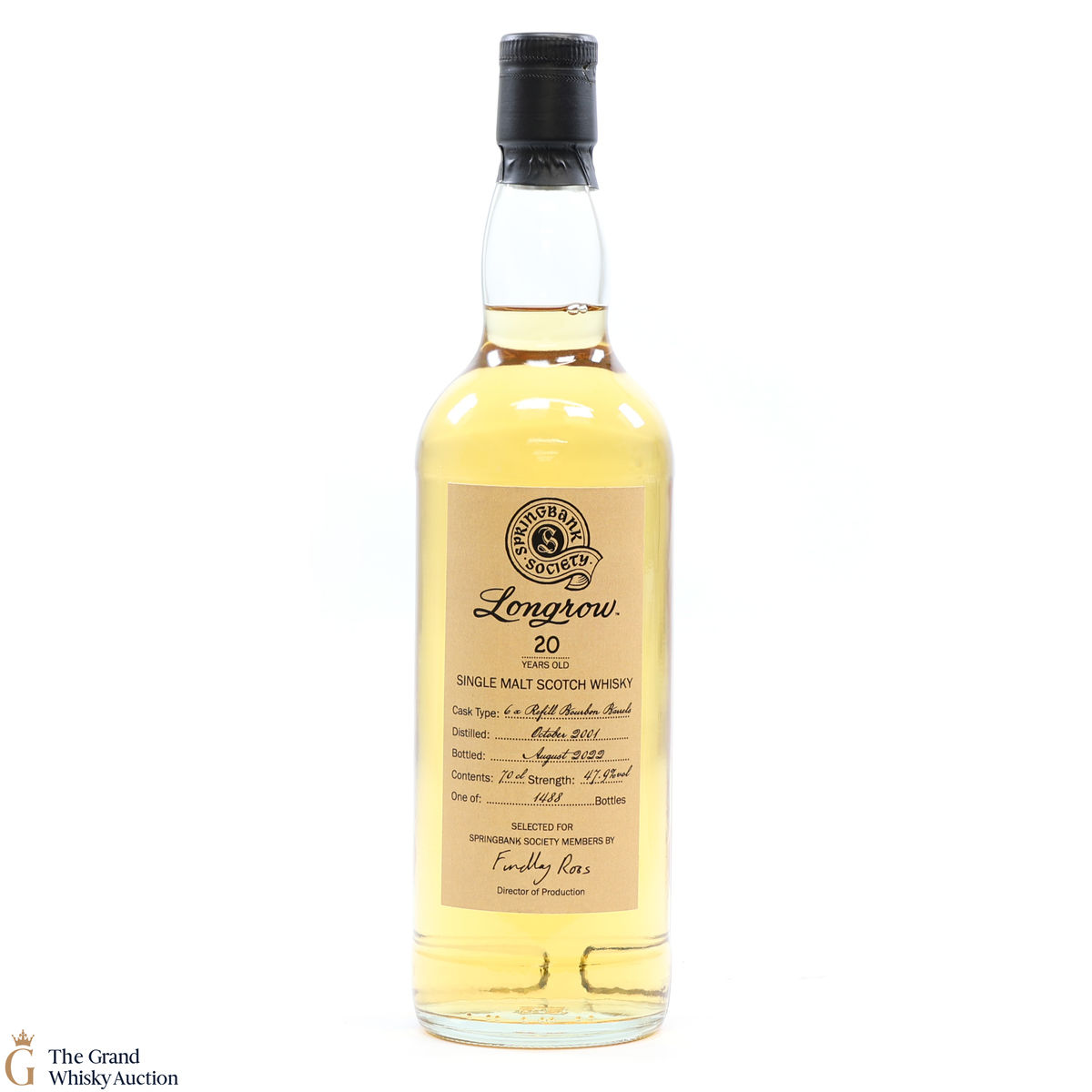 Longrow - 20 Year Old 2001- Springbank Society 2022