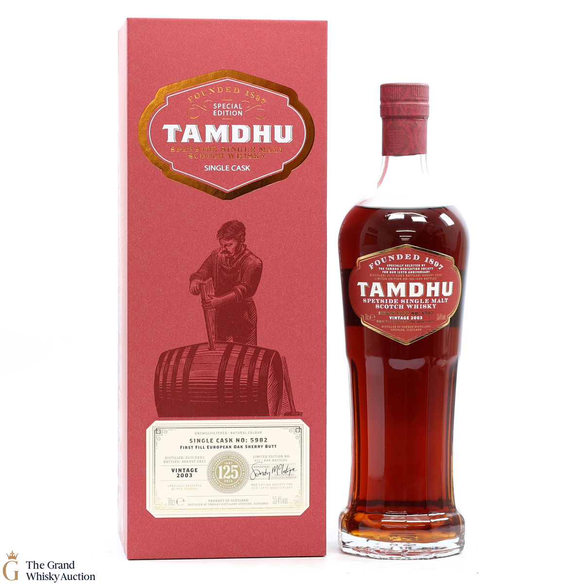 Tamdhu - 125th Anniversary Vintage 2003 - Single Cask #5982
