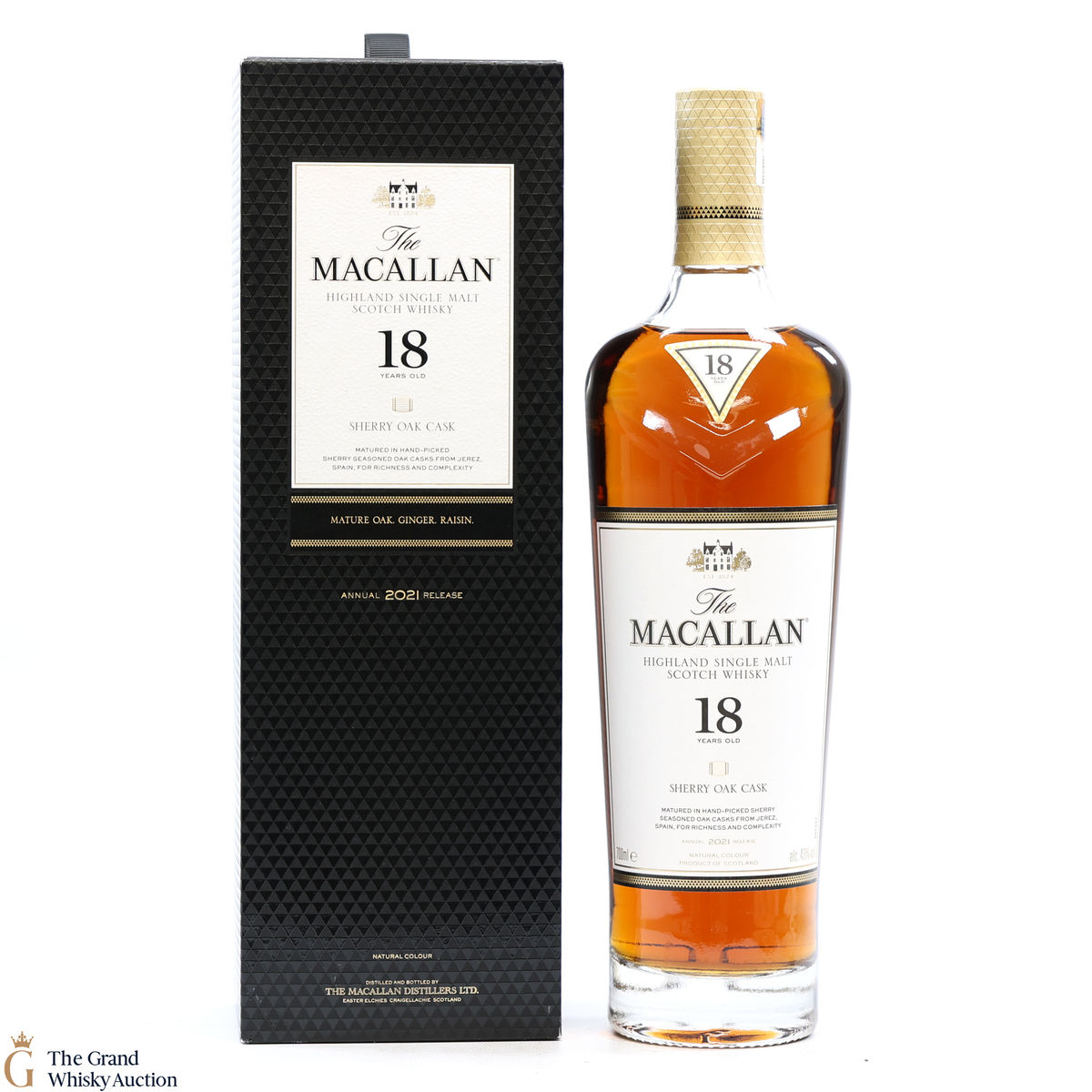 Macallan - 18 Year Old Sherry Oak - (2021)