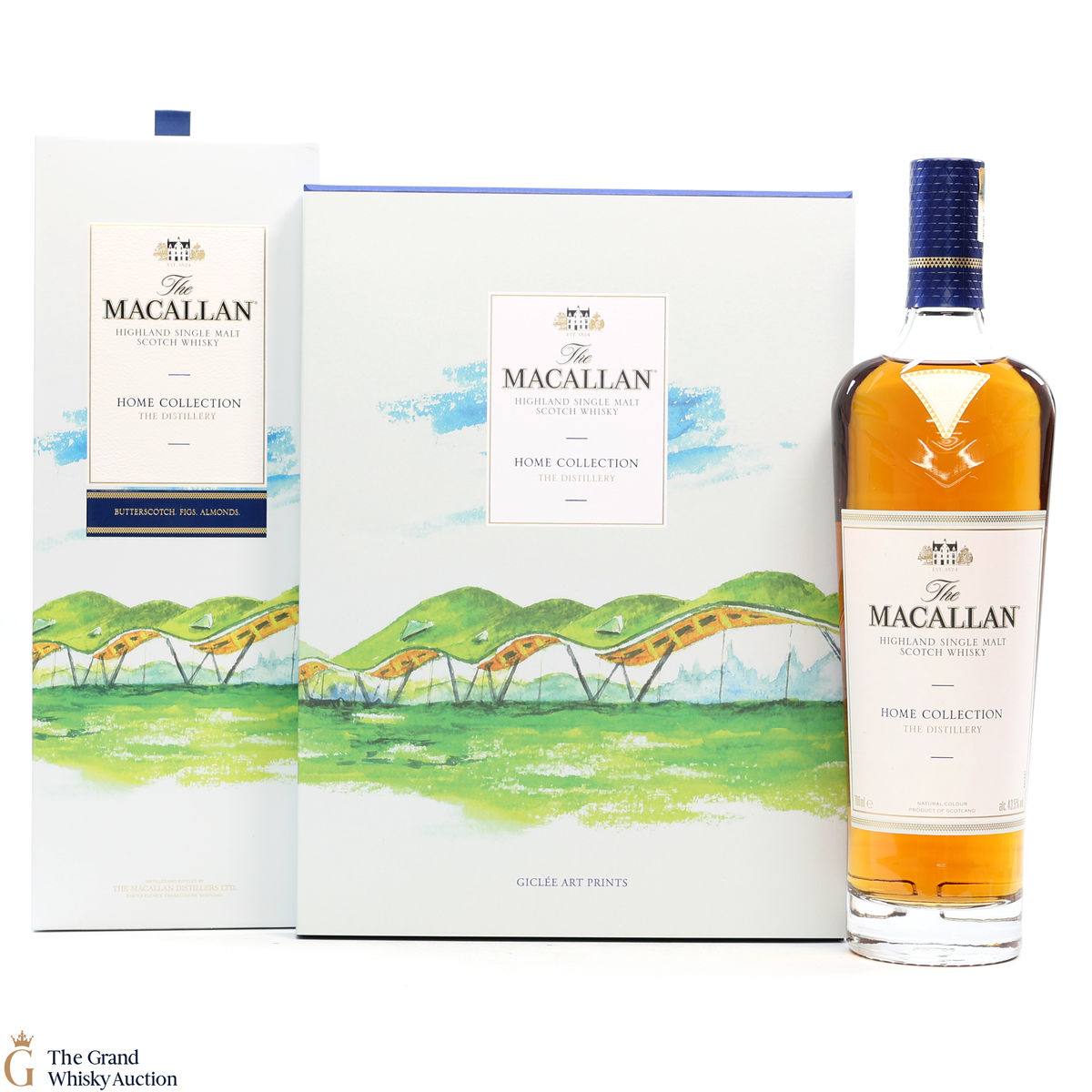 Macallan - Home Collection - The Distillery (1x70cl) & Giclee Art Prints