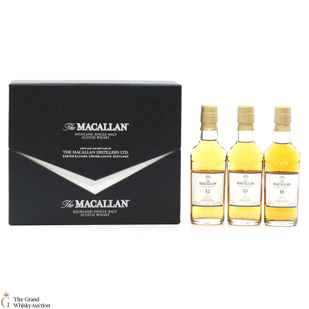 Macallan - 12, 15 & 18 YO Double Cask Set (3 x 5cl)