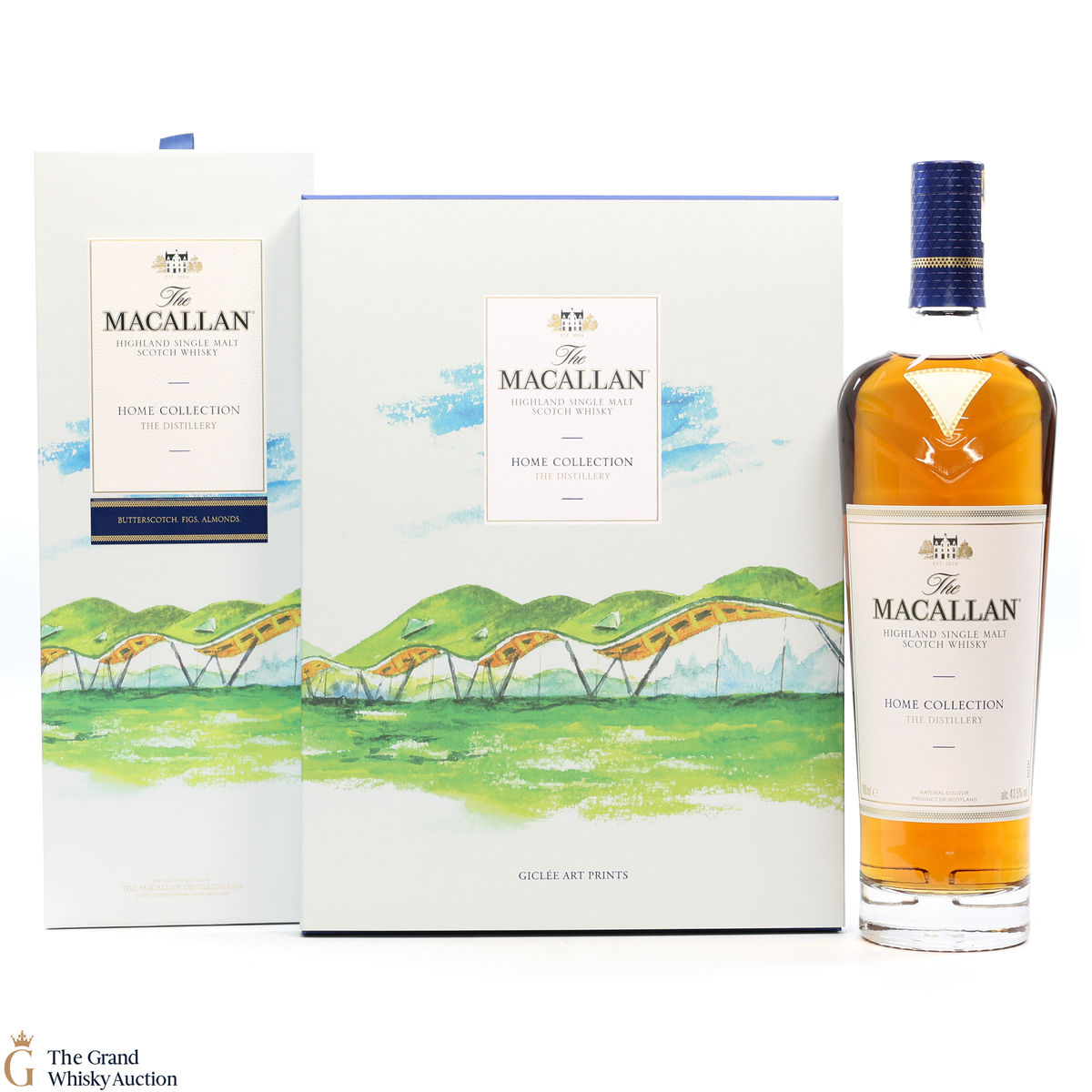 Macallan - Home Collection - The Distillery (1x70cl) & Giclee Art Prints