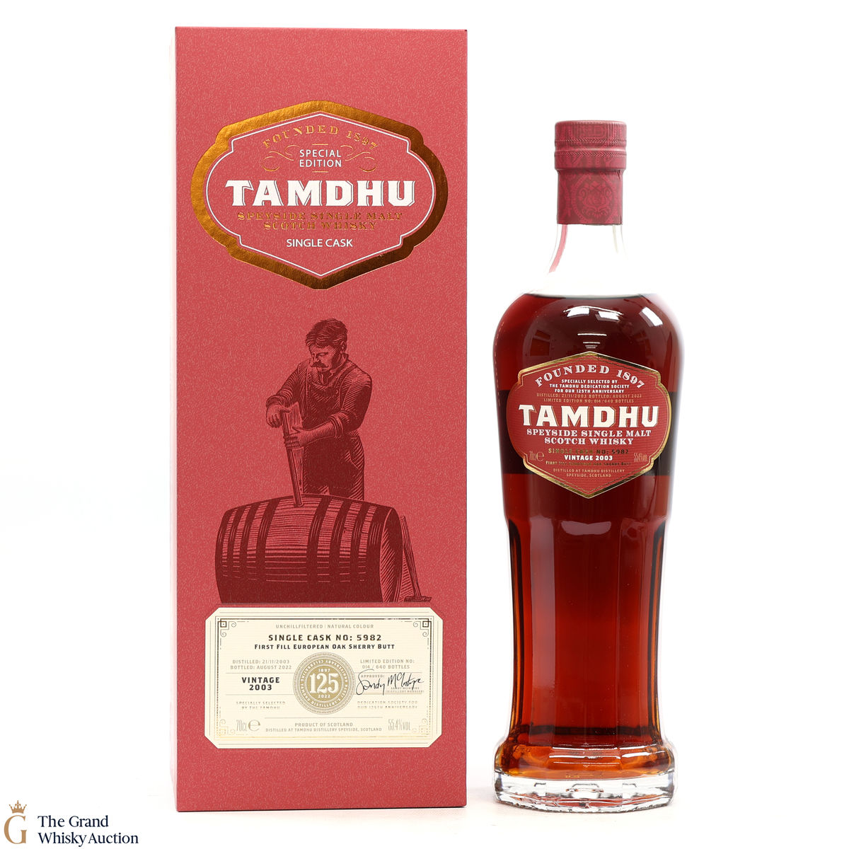 Tamdhu - 125th Anniversary Vintage 2003 - Single Cask #5982