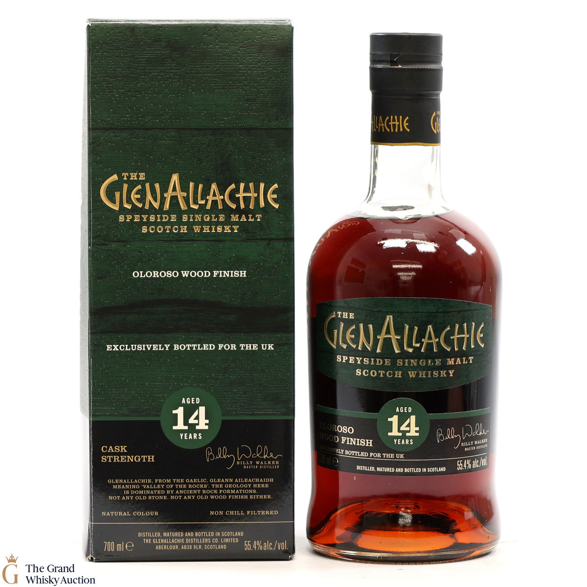 GlenAllachie - 14 Year Old - Oloroso Finish - UK Exclusive