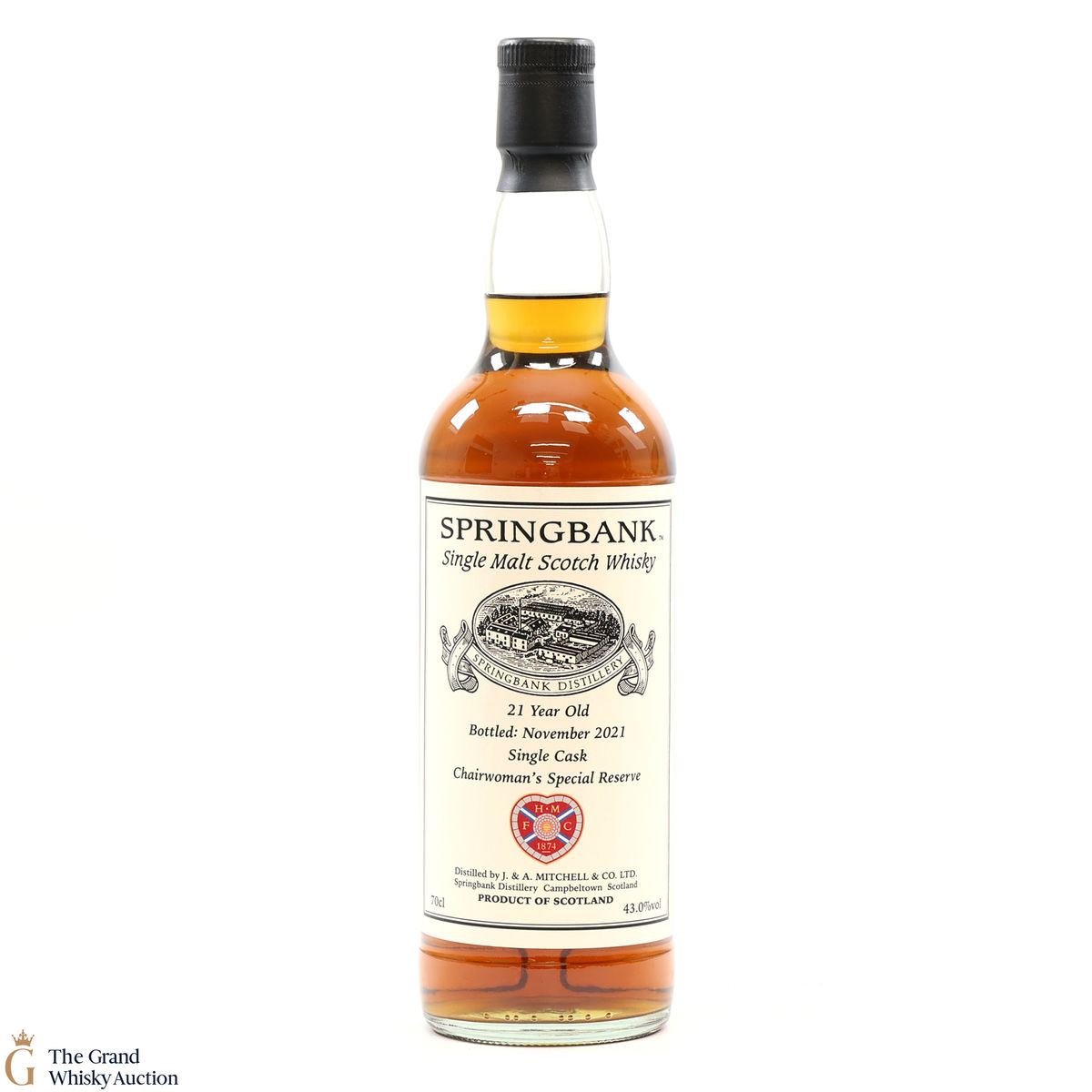 Springbank - 21 Year Old - Hearts FC Chairwoman's Special Reserve 