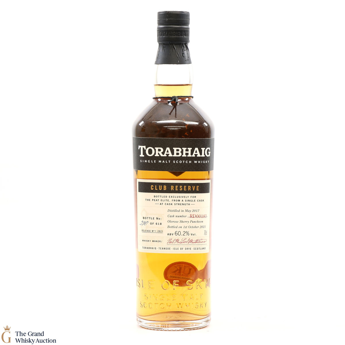 Torabhaig - Single Cask #183 - Club Reserve Release No.1