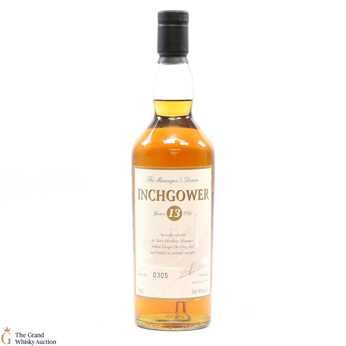 Inchgower -13 Year Old - Manager's Dram
