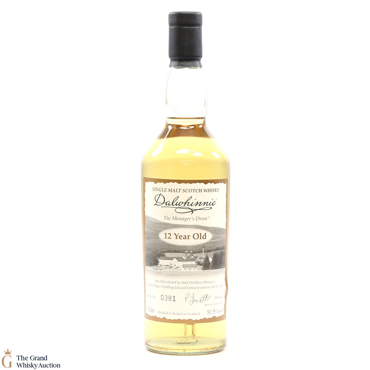 Dalwhinnie - 12 Year Old - Manager's Dram 2009