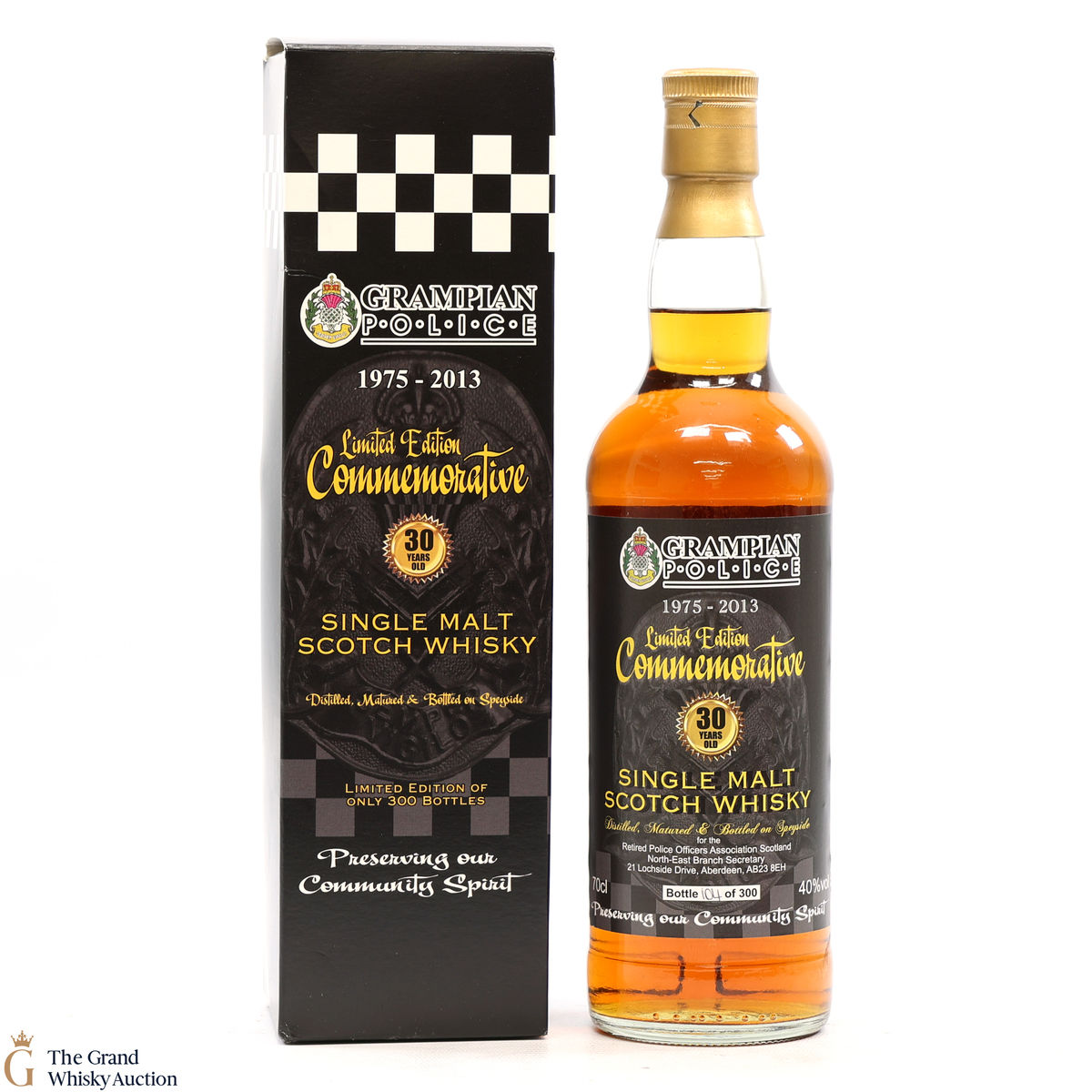 Speyside - 30 Years Old - Grampian Police Commemorative