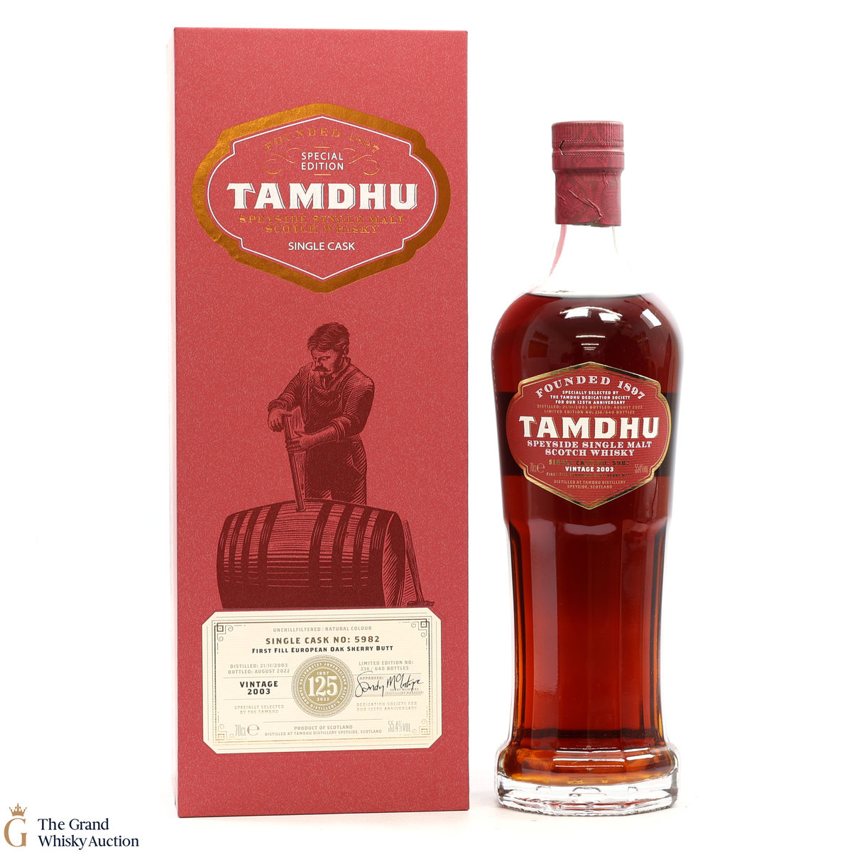 Tamdhu - 125th Anniversary Vintage 2003 - Single Cask #5982