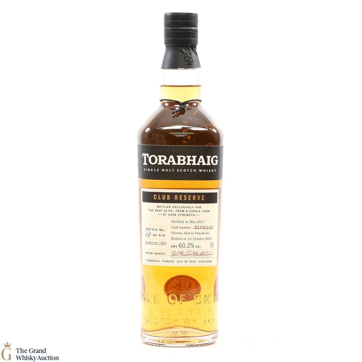 Torabhaig - Single Cask #183 - Club Reserve Release No.1