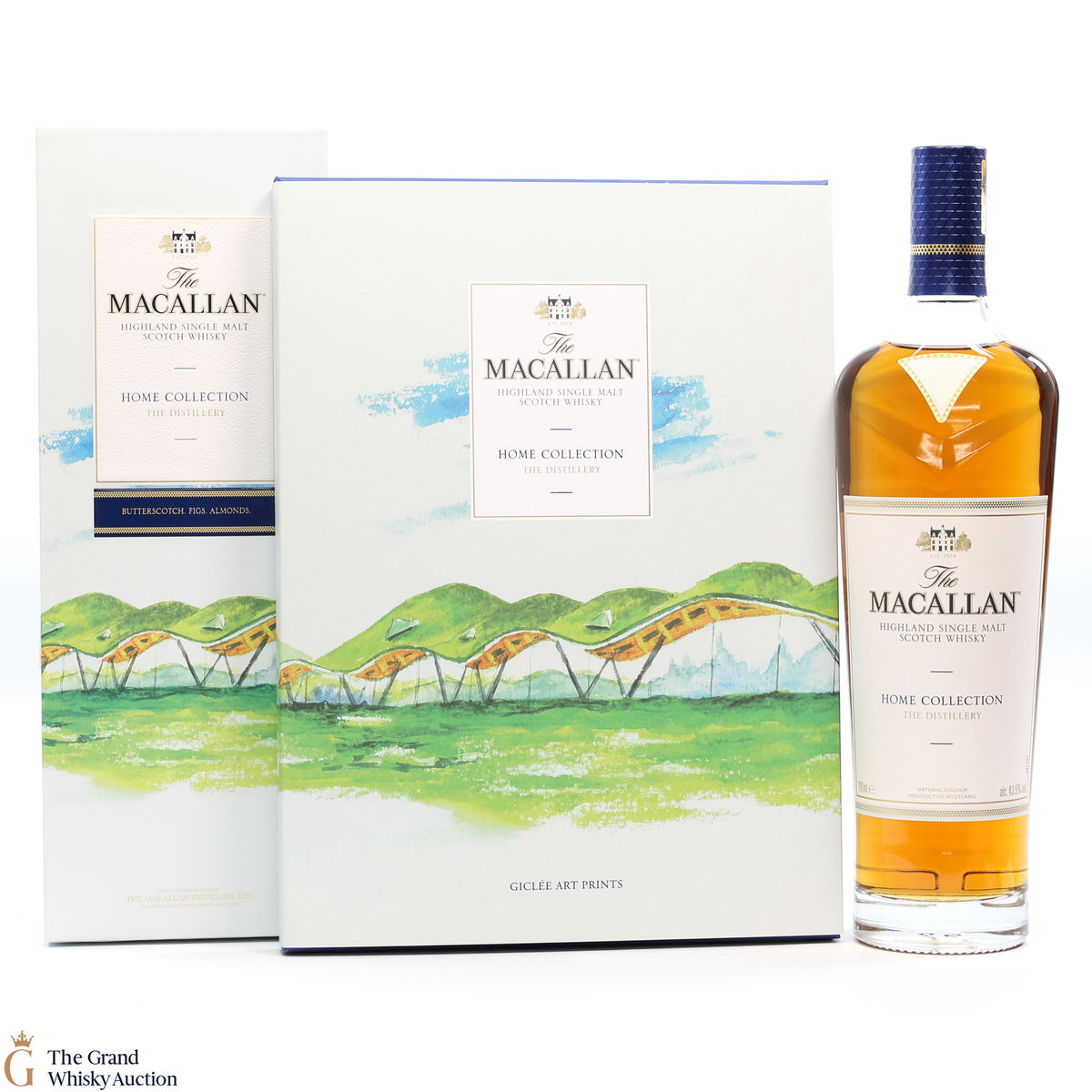 Macallan - Home Collection - The Distillery (1x70cl) & Giclee Art Prints