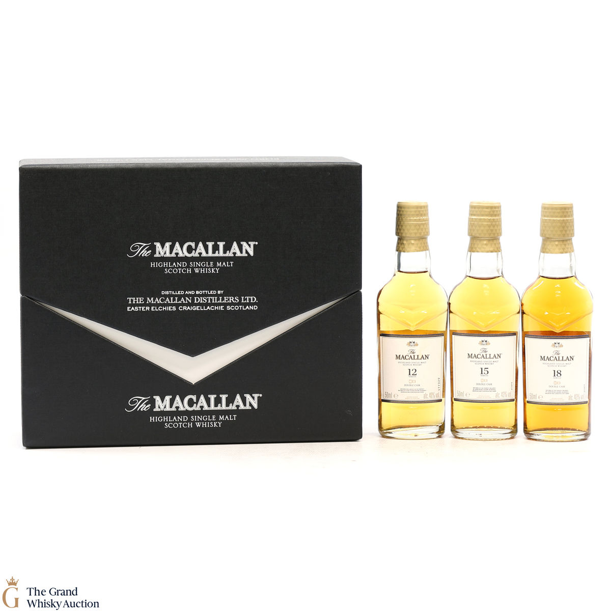 Macallan - 12, 15 & 18 YO Double Cask Set (3 x 5cl)