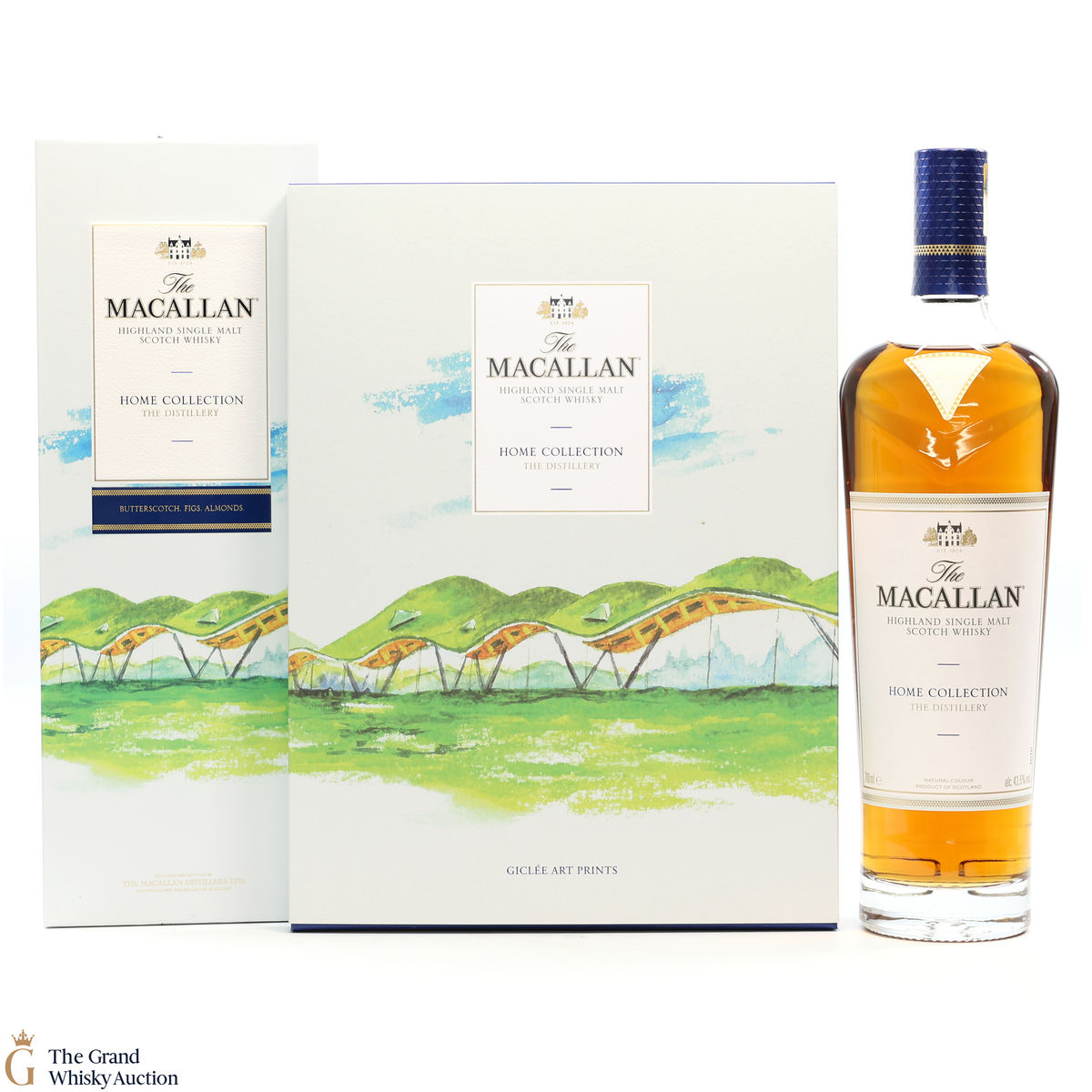 Macallan - Home Collection - The Distillery (1x70cl) & Giclee Art Prints