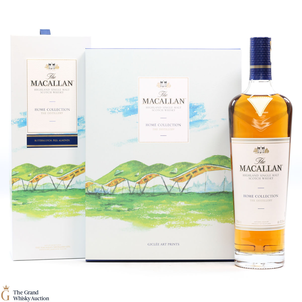 Macallan - Home Collection - The Distillery (1x70cl) & Giclee Art Prints