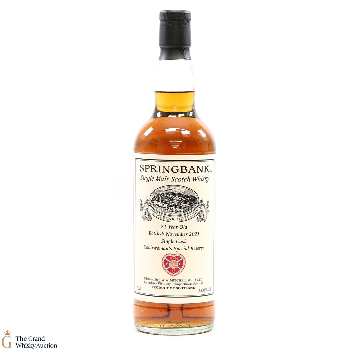 Springbank - 21 Year Old - Hearts FC Chairwoman's Special Reserve 