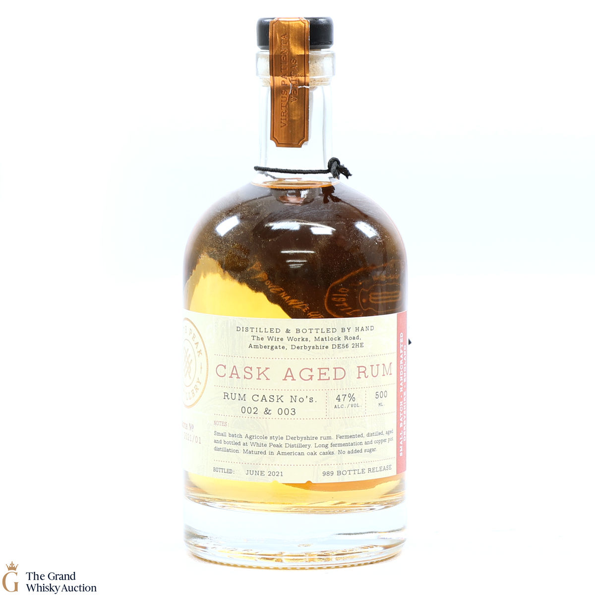White Peak - Cask Aged Rum 50cl Batch 2021/01