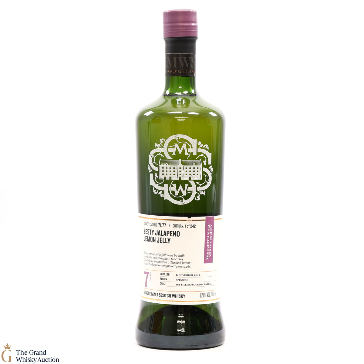 Glenburgie - 7 Year Old 2012 - SMWS 71.77 - Zesty Jalapeno Lemon Jelly
