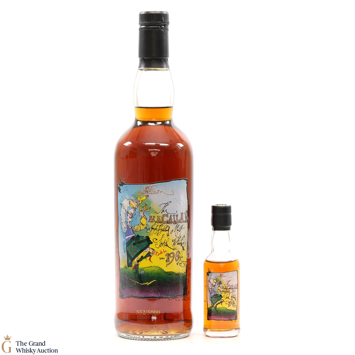 Macallan - 35th Anniversary of Private Eye magazine 1996 (70cl & 5cl)
