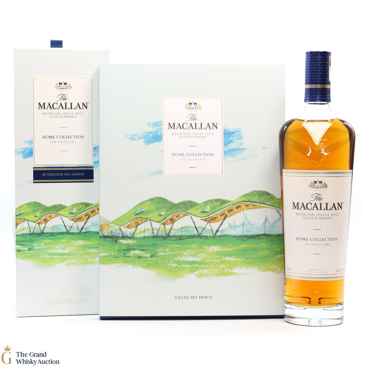 Macallan - Home Collection - The Distillery (1x70cl) & Giclee Art Prints