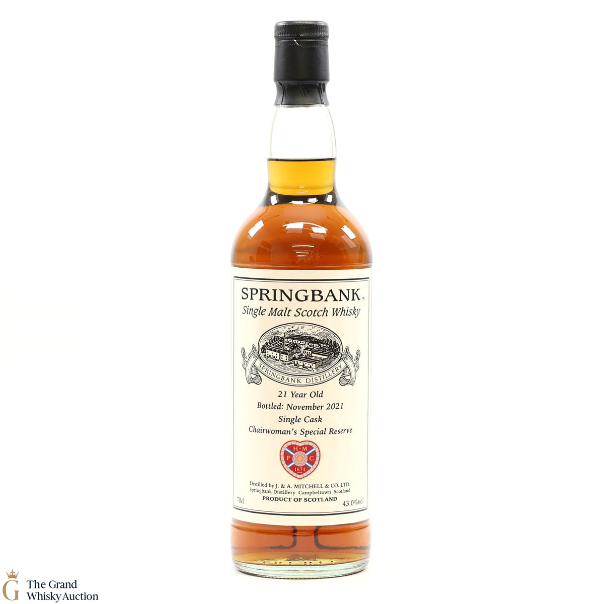 Springbank - 21 Year Old - Hearts FC Chairwoman's Special Reserve 