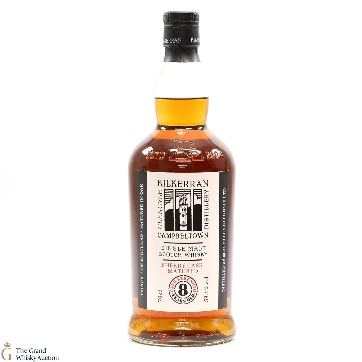 Kilkerran - 8 Year Old - Sherry Oak - Cask Strength 58.1%
