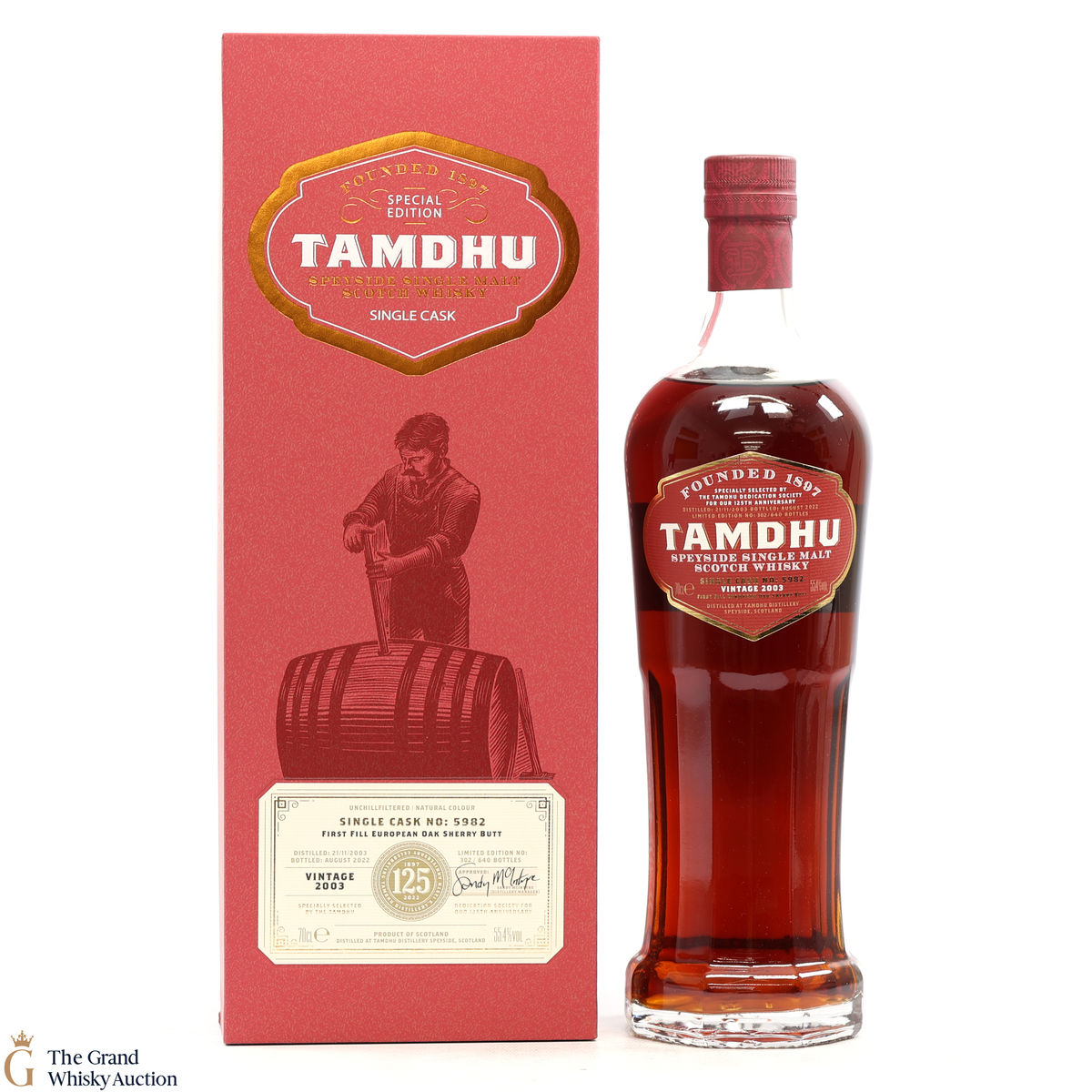 Tamdhu - 125th Anniversary Vintage 2003 - Single Cask #5982