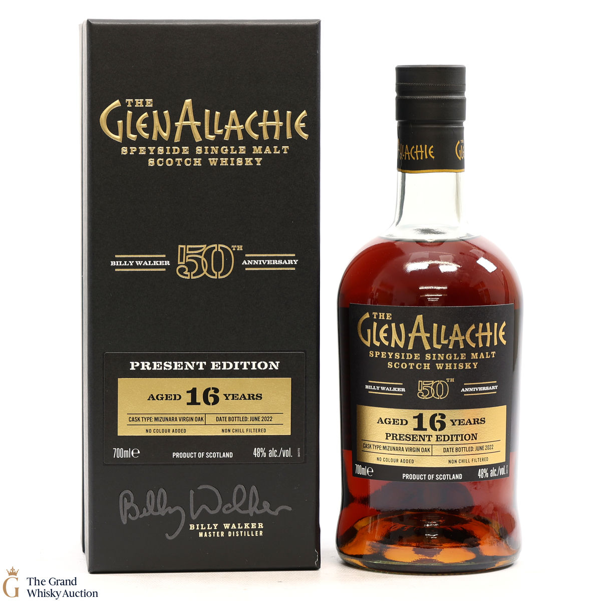 Glenallachie - 16 Year Old - Billy Walker 50th Anniversary - Present Edition
