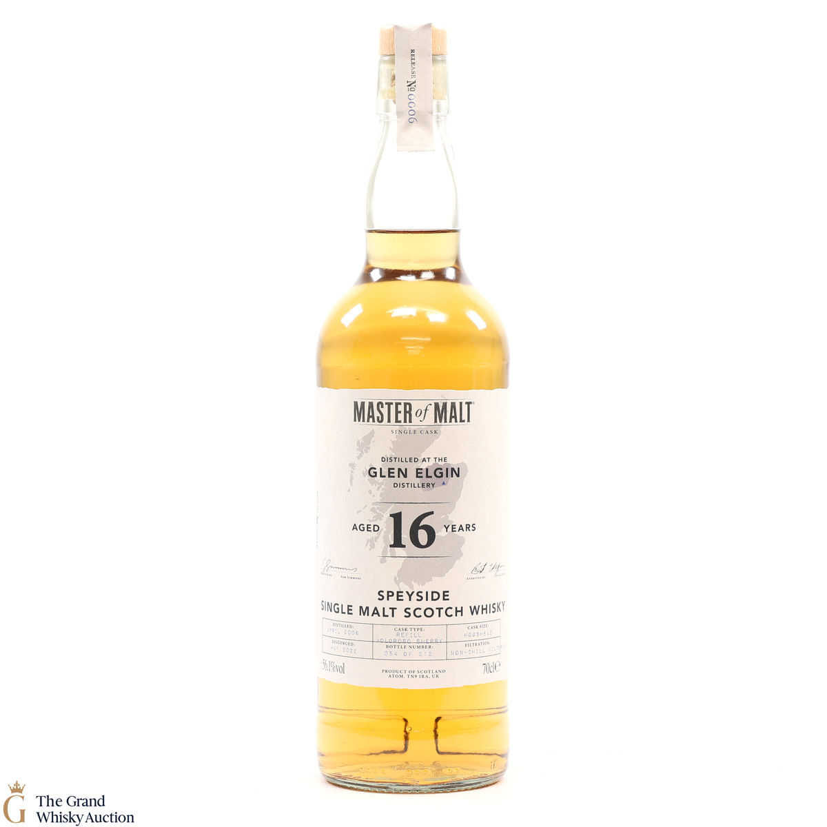 Glen Elgin - 16 Year Old 2006 Master of Malt Single Cask #0006