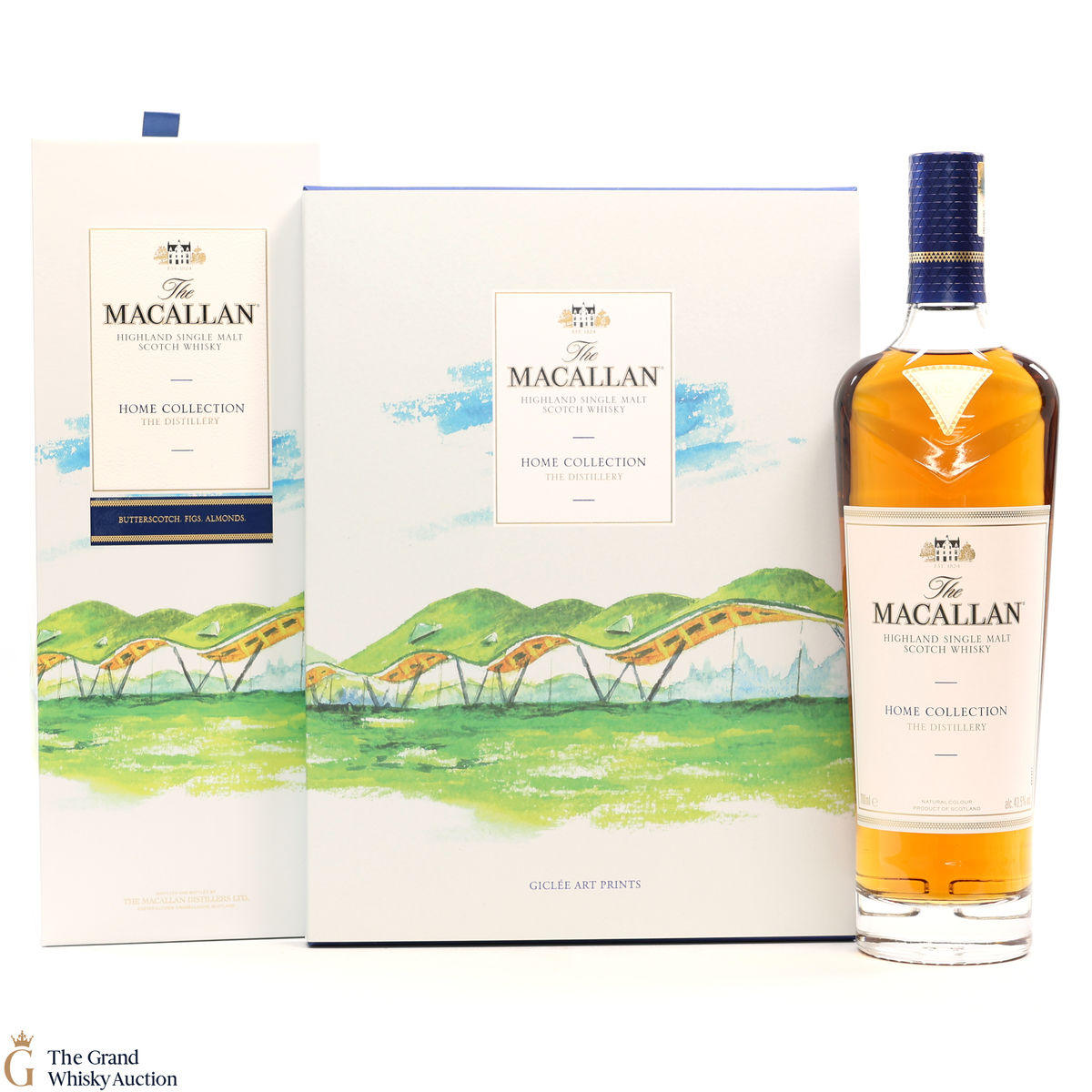 Macallan - Home Collection - The Distillery (1x70cl) & Giclee Art Prints