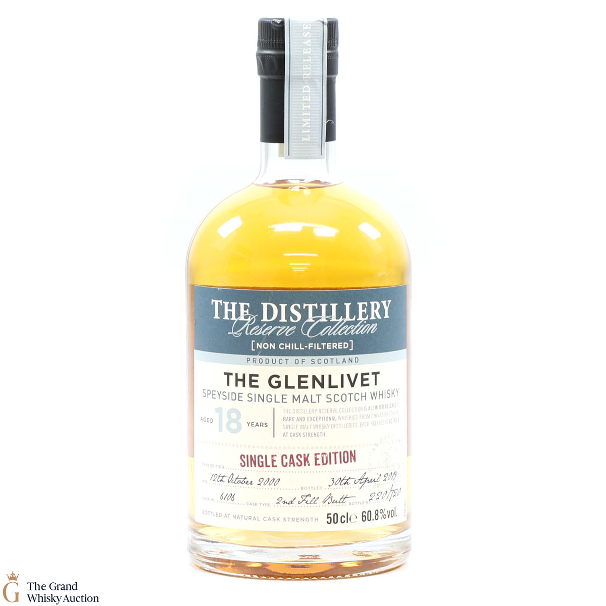 Glenlivet - 18 Year Old (2000) #6106 - Distillery Reserve (50cl)