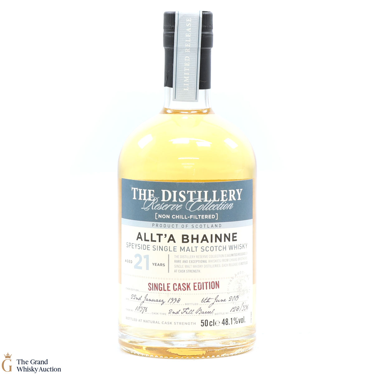 Allt-A-Bhainne - 21 Year Old 1998 #10376 - Distillery Reserve (50cl)
