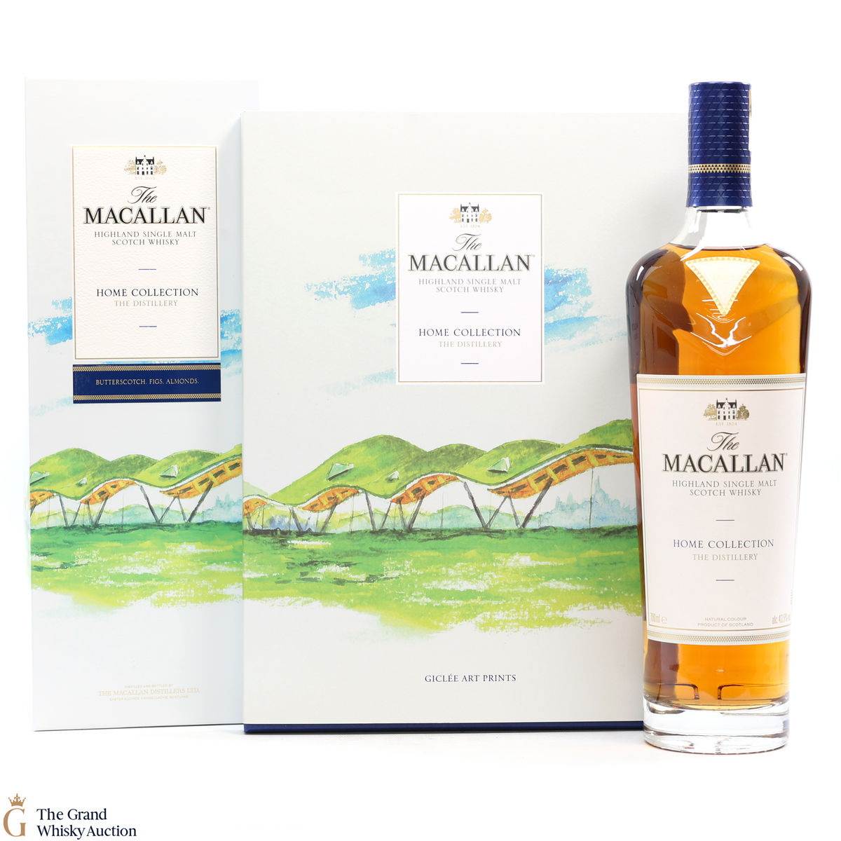 Macallan - Home Collection - The Distillery (1x70cl) & Giclee Art Prints