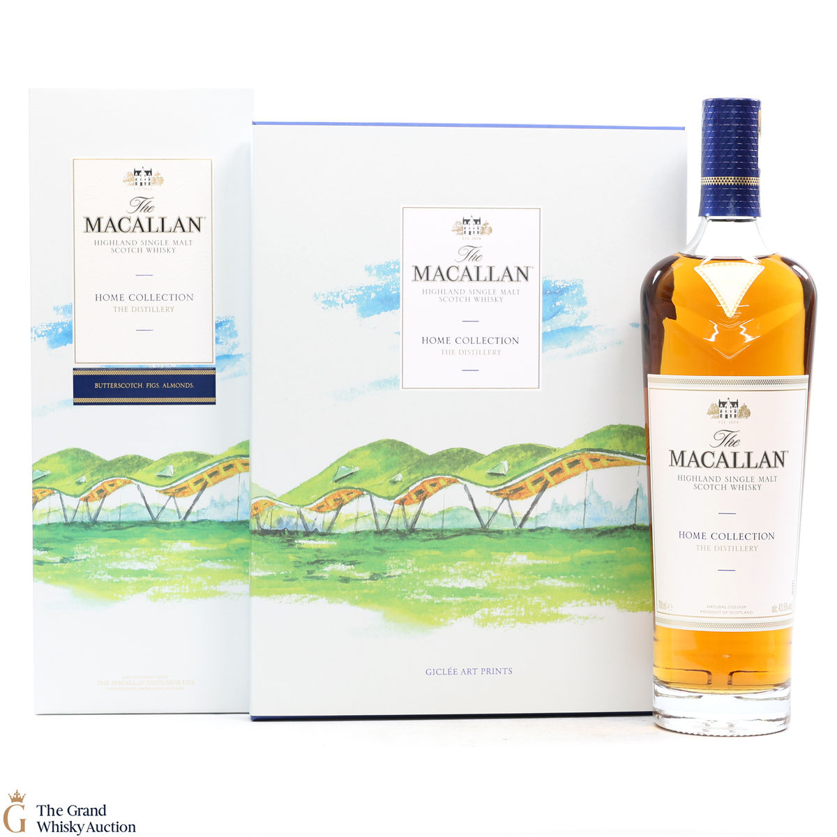 Macallan - Home Collection - The Distillery (1x70cl) & Giclee Art Prints