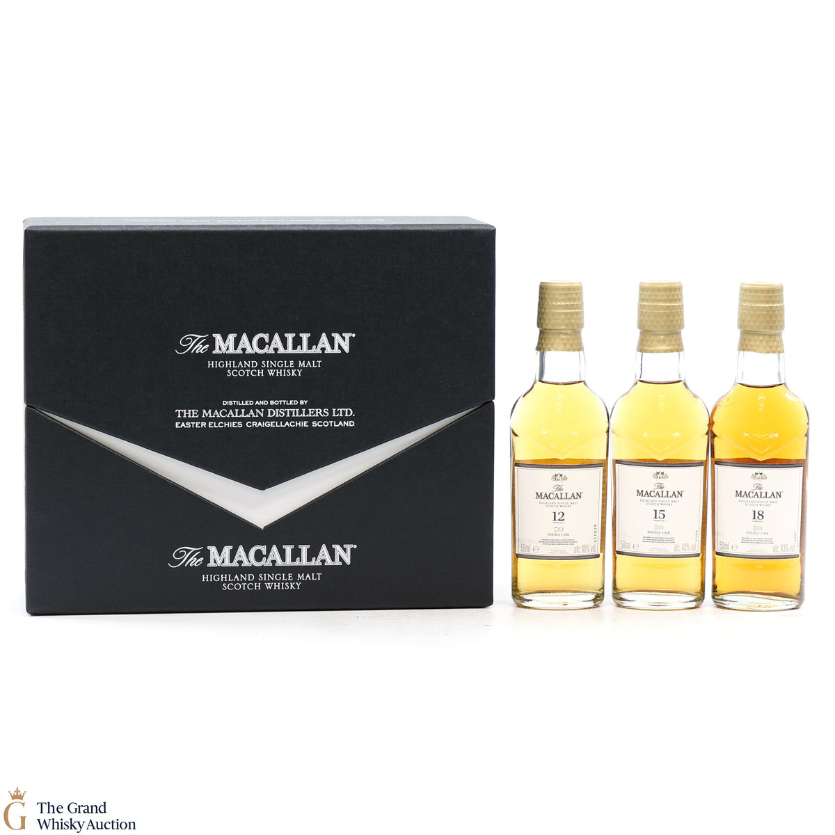 Macallan - 12, 15 & 18 YO Double Cask Set (3 x 5cl)