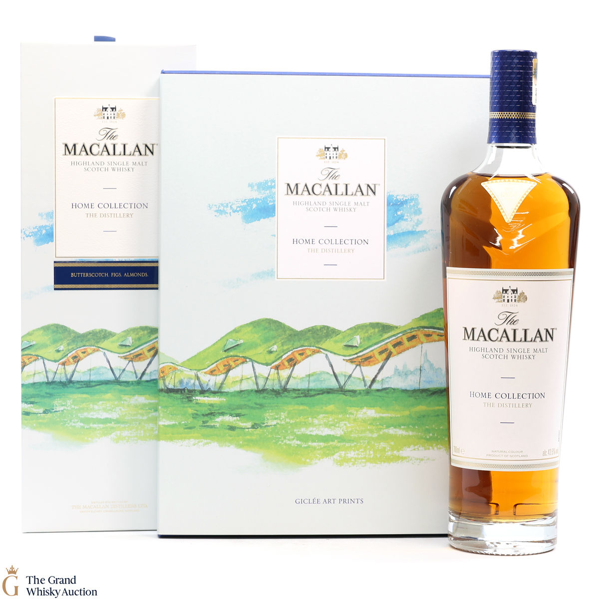 Macallan - Home Collection - The Distillery (1x70cl) & Giclee Art Prints