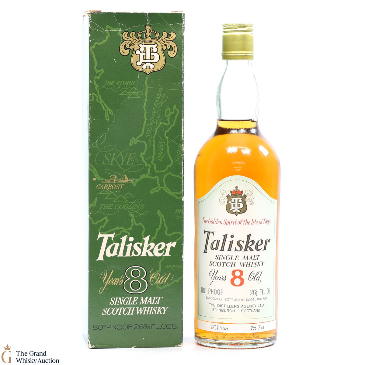 Talisker - 8 Year Old Distillers Agency 1970s 80 Proof