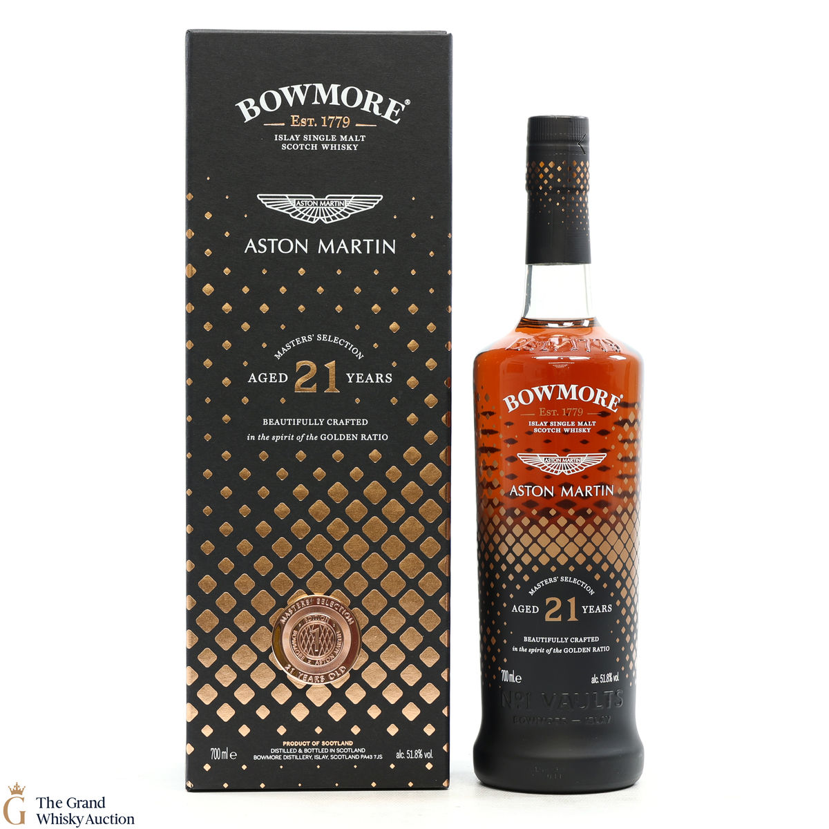 Bowmore - 21 Year Old - Aston Martin - Masters Selection