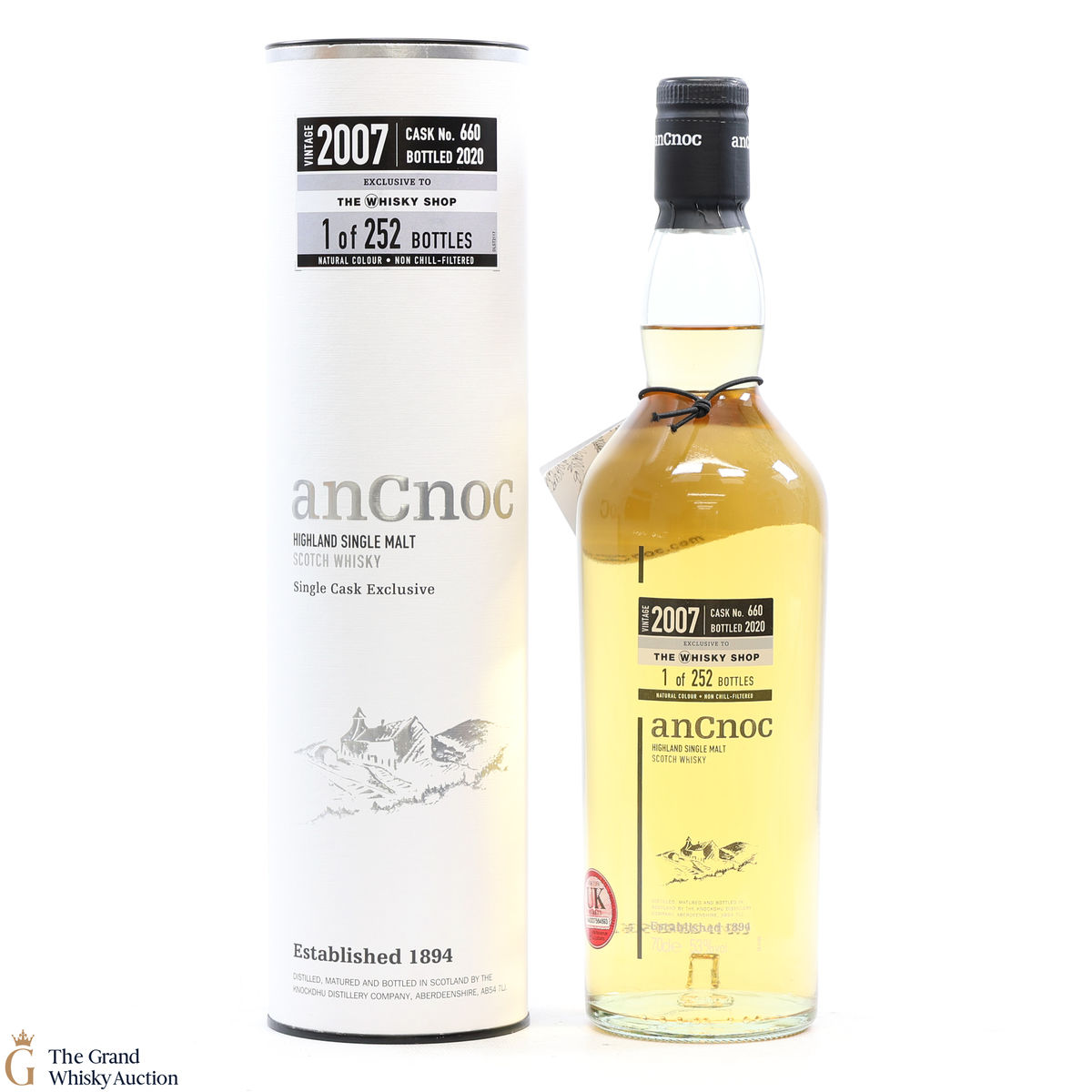 AnCnoc - 2007 Single Cask #660 TWS