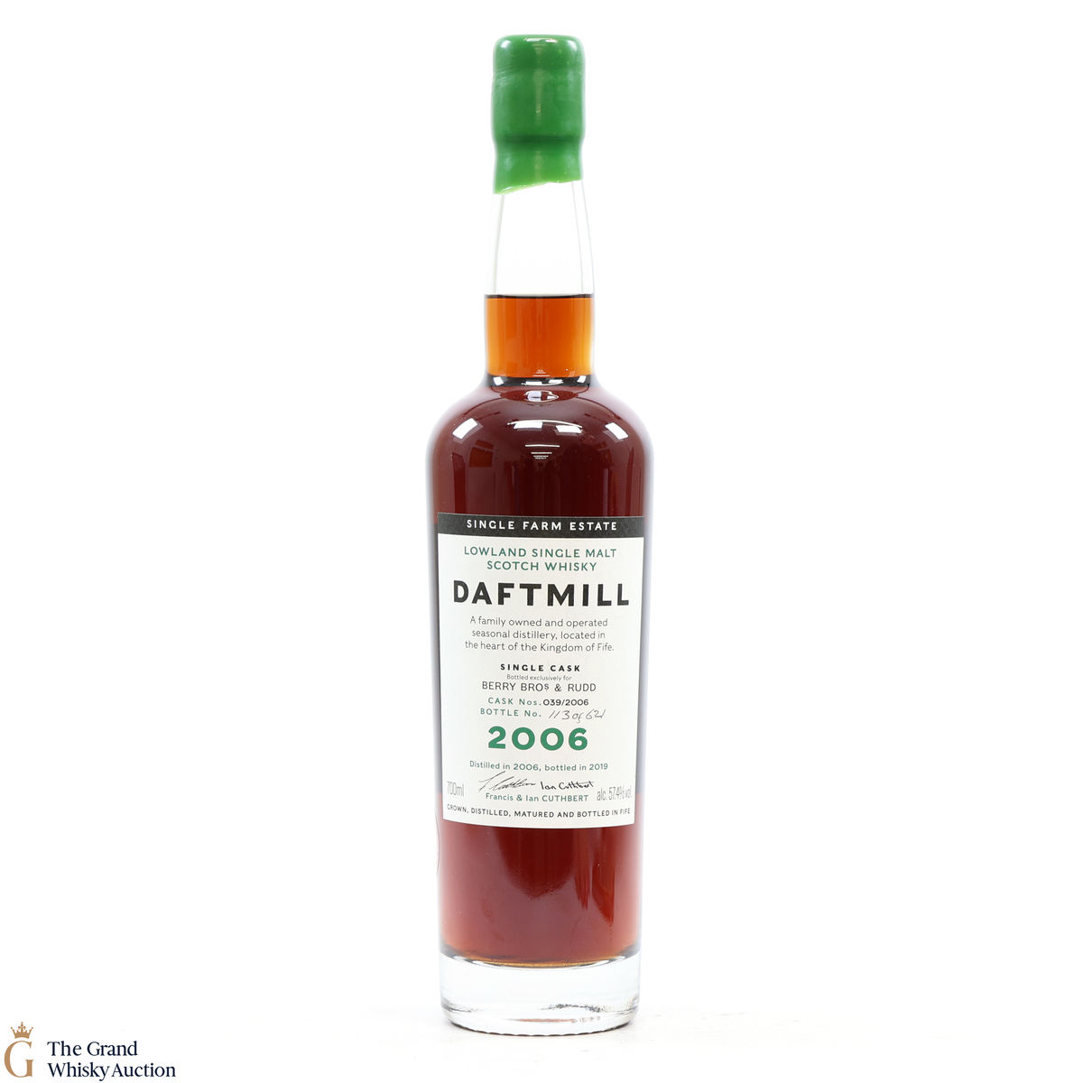 Daftmill - 2006 - Single Cask #039/2006 - (Berry Bros & Rudd)