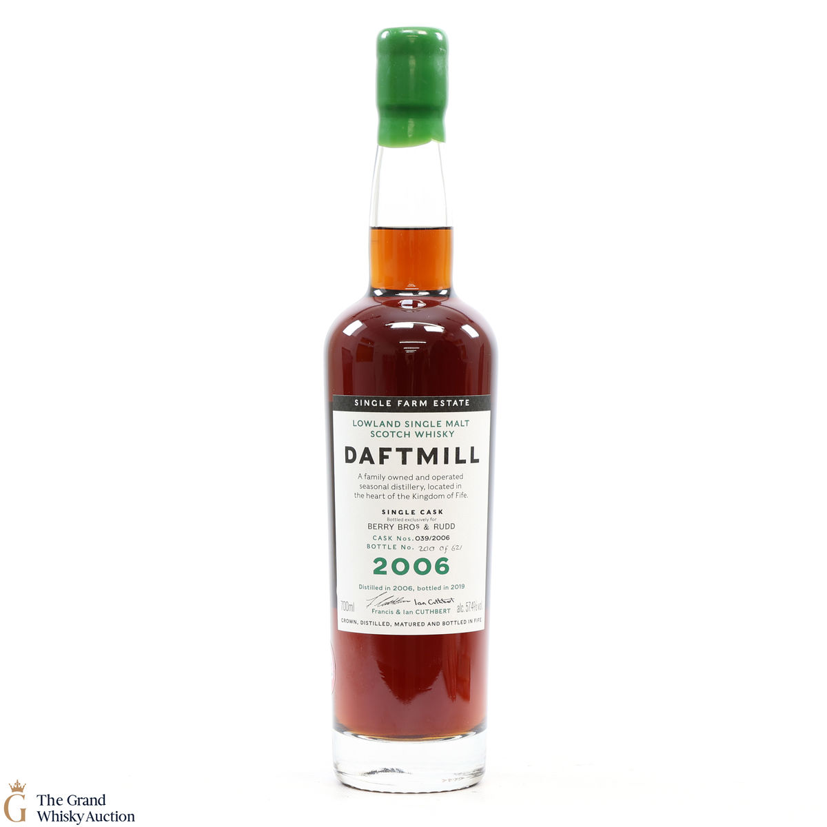 Daftmill - 2006 - Single Cask #039/2006 - (Berry Bros & Rudd)