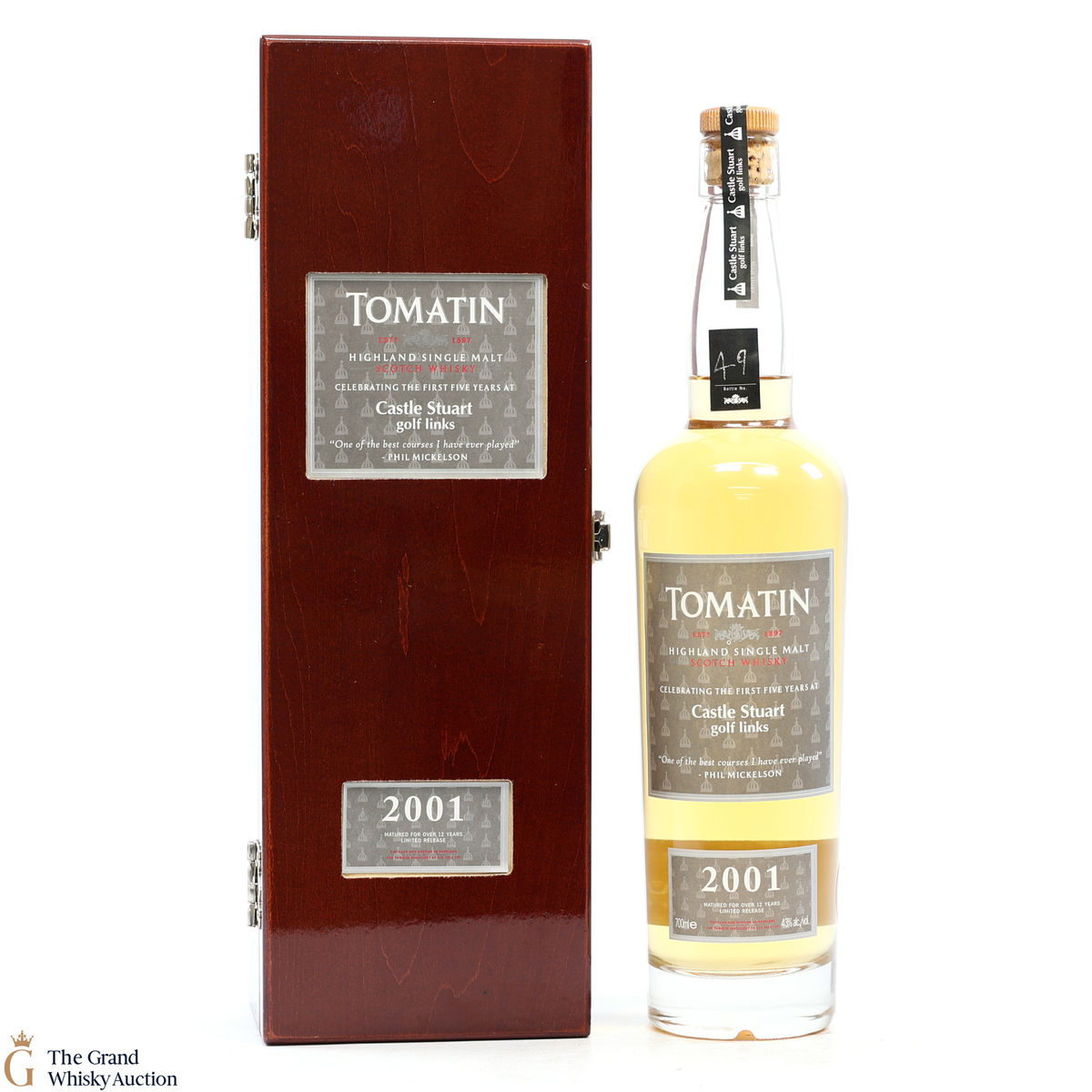 Tomatin - 12 Year Old 2001 #3069 - Castle Stuart Golf Links 5th Anniversary